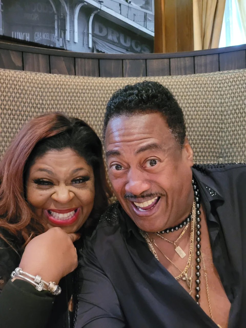 Keith mit Kim Burrell – persönliche Begegnung aus dem Fotoarchiv